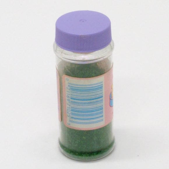 Betty Crocker 1980s Sprinkle Jar Green Sugar General Mills Contents Unusable VTG - Picture 3 of 6